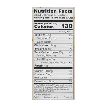 Manischewitz - Crackers G/f - Case Of 12 - 8 Oz - Maras Green