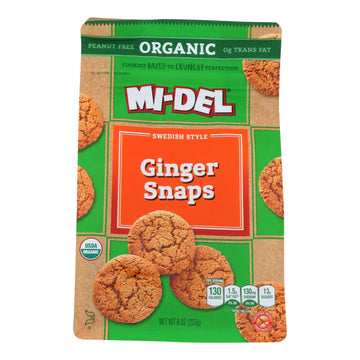 Midel - Ginger Snaps - Case Of 8 - 8 Oz - Maras Green