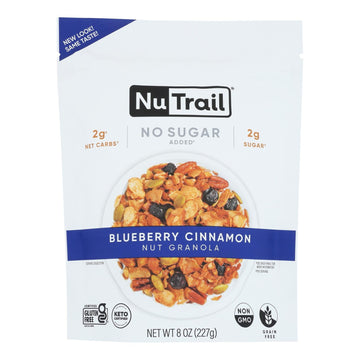 Nutrail - Granola Blueberry Cinnamon - Case Of 6 - 8 Ounces - Maras Green
