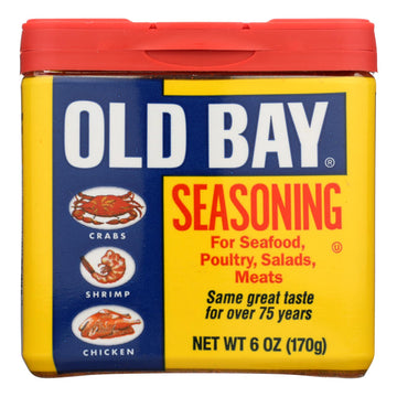 Old Bay - Seasoning - Original - Case Of 8 - 6 Oz - Maras Green