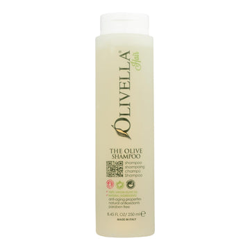 Olivella The Olive Shampoo Natural Formula - 8.5 Fl Oz - Maras Green