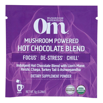 Om - Hot Chocolate Mushroom Pwdr - 1 Each 1 - 10 Ct - Maras Green