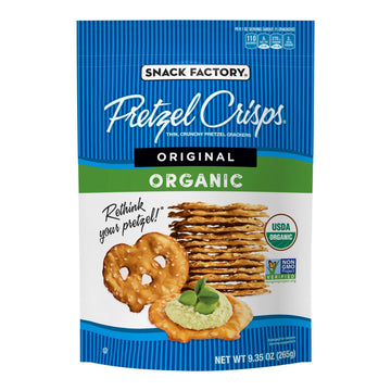 Pretzel Crisp - Pretzl Crisp Original - Case Of 12 - 9.35 Oz - Maras Green