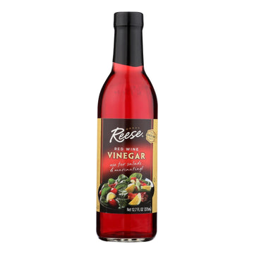 Reese Vinegar - Red Wine - Case Of 6 - 12.7 Fl Oz - Maras Green