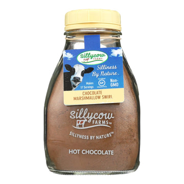 Sillycow Farms Hot Chocolate - Marshmallow Swirl - Case Of 6 - 16.9 Oz. - Maras Green