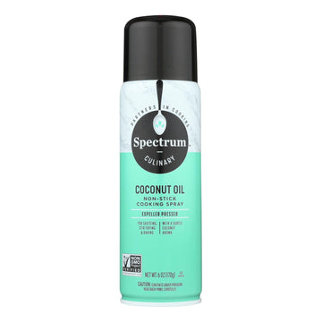 Spectrum Naturals Coconut Spray Oil - Case Of 6 - 6 Oz. - Maras Green