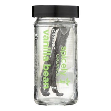 Spicely Organics - Organic Vanilla Bean - Case Of 3 - 2 Count - Maras Green