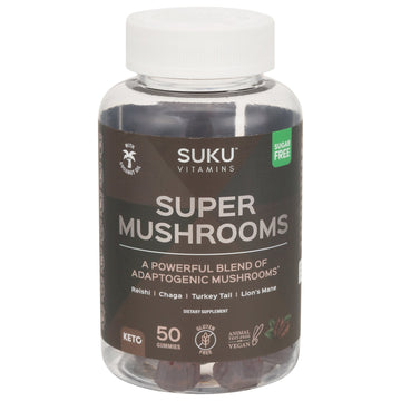 Suku Vitamins - Gummy Super Mushrooms - 1 Each - 50 Ct - Maras Green
