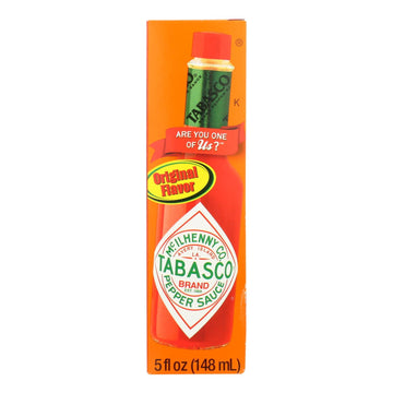 Tabasco Traditional Pepper Sauce Can - Case Of 12 - 5 Fz - Maras Green
