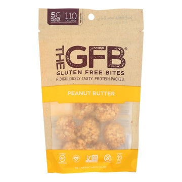 The Gfb - Bites Peanut Butter Gluten Free - Case Of 6 - 4 Oz - Maras Green