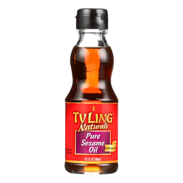 Ty Ling Oil - Sesame - Case Of 12 - 6.2 Fl Oz - Maras Green