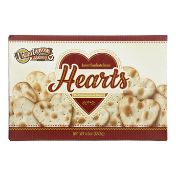 Valley Lahvosh - Hearts Original - Case Of 12 - 4.5 Oz - Maras Green