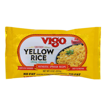 Vigo Yellow Rice - Case Of 12 - 8 Oz. - Maras Green