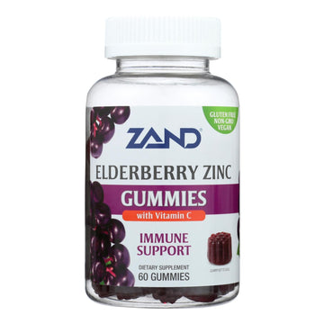 Zand - Gummies Elderberry Zinc - 1 Each - 60 Ct - Maras Green