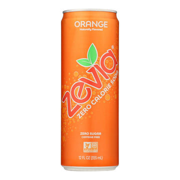 Zevia - Soda Orange - Case Of 12 - 12 Fz - Maras Green