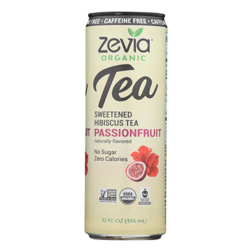 Zevia - Tea Hibscs Pssnfrt Cf - Case Of 12 - 12 Fz - Maras Green